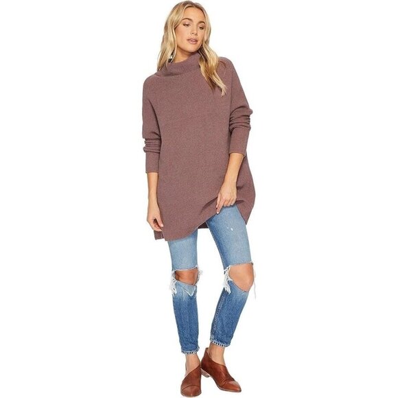 Free People Ottoman Slouchy Tunic Sweater Dress - Picture 1 of 6